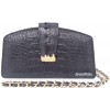 HB0290 crocodile bag black