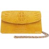 HB0491 crocodile bag yellow