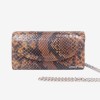 HB0167 python bag tan