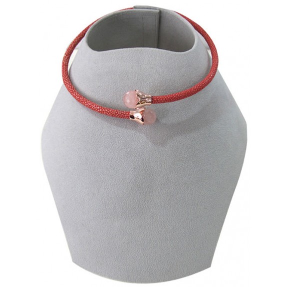 Collar Collections | Stingray Necklace | Pink