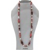Stingray necklace NE0535 indian red