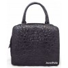 HB0722 crocodile bag black