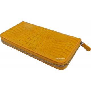 HB0367 crocodile wallet yellow