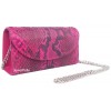 HB0167 python bag pink