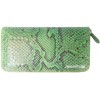 HB0367 snake wallet spring green