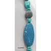Stingray necklace NE0534 turquoise